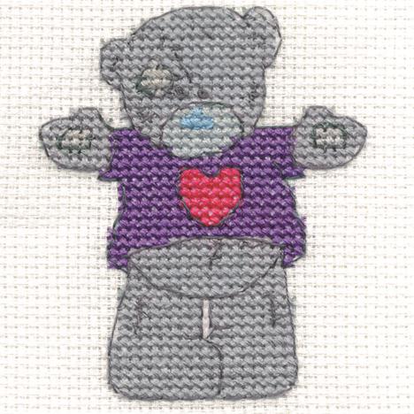 Hug Me Me to You Bear Mini Cross Stitch Kit £2.99